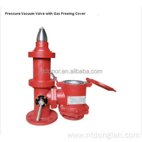 carbon steel High Velocity Relief Valve with Gas Freeing Cover for oil tank with CCS certificate